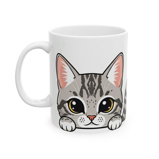 Ocicat Peek-a-Boo Mug | Best Ocicat Daddy Gift