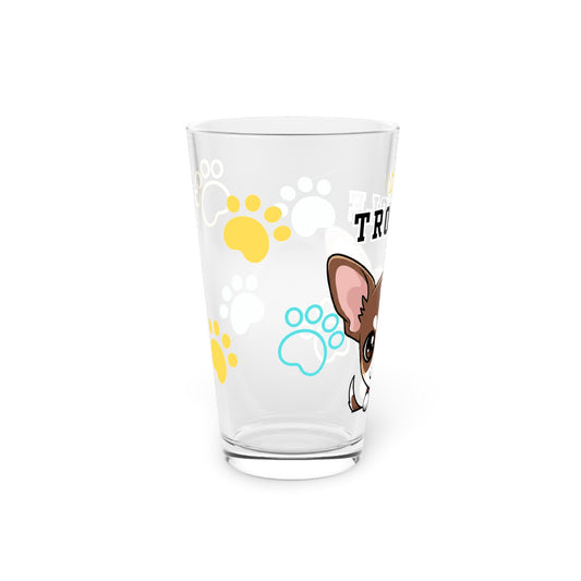 Chihuahua Tiny Trouble Pint Glass