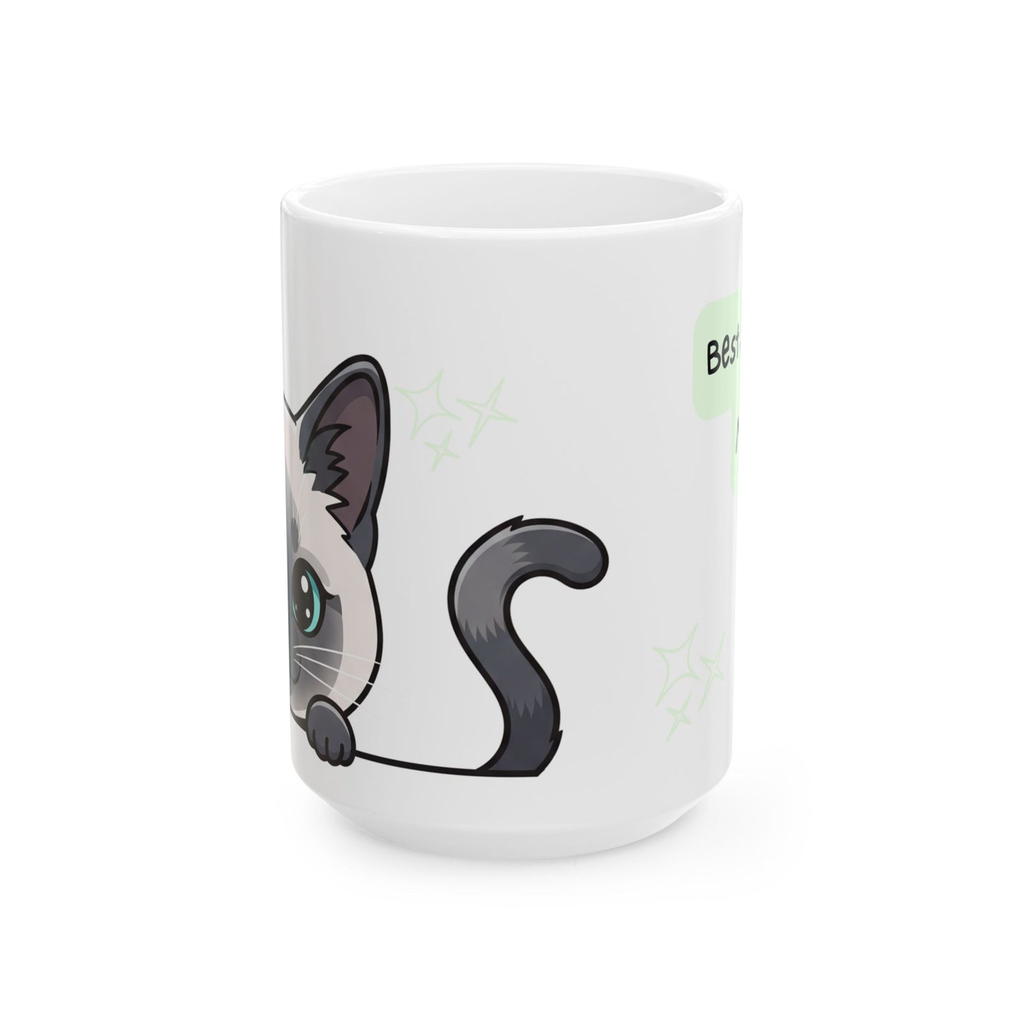 Siamese Peek-a-Boo Mug | Best Siamese Mama Gift