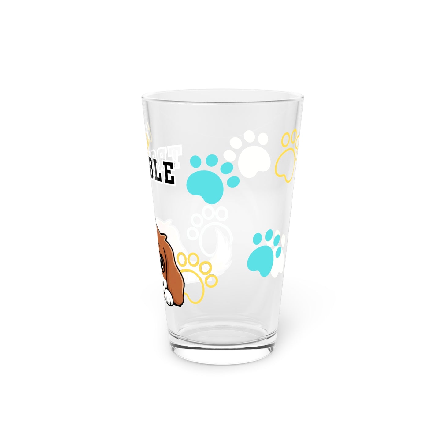 Cavalier Tiny Trouble Pint Glass