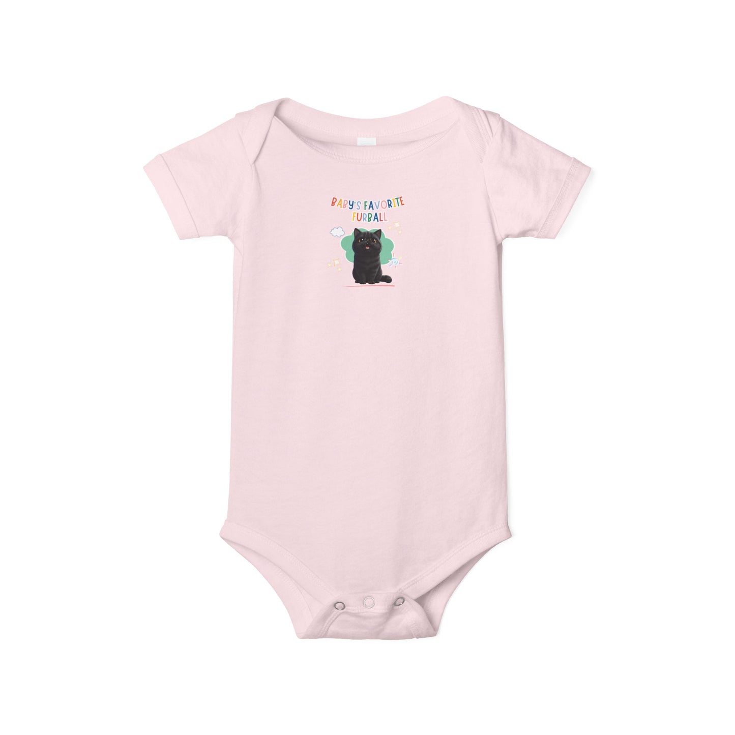 Exotic Shorthair Favorite Furball Onesie