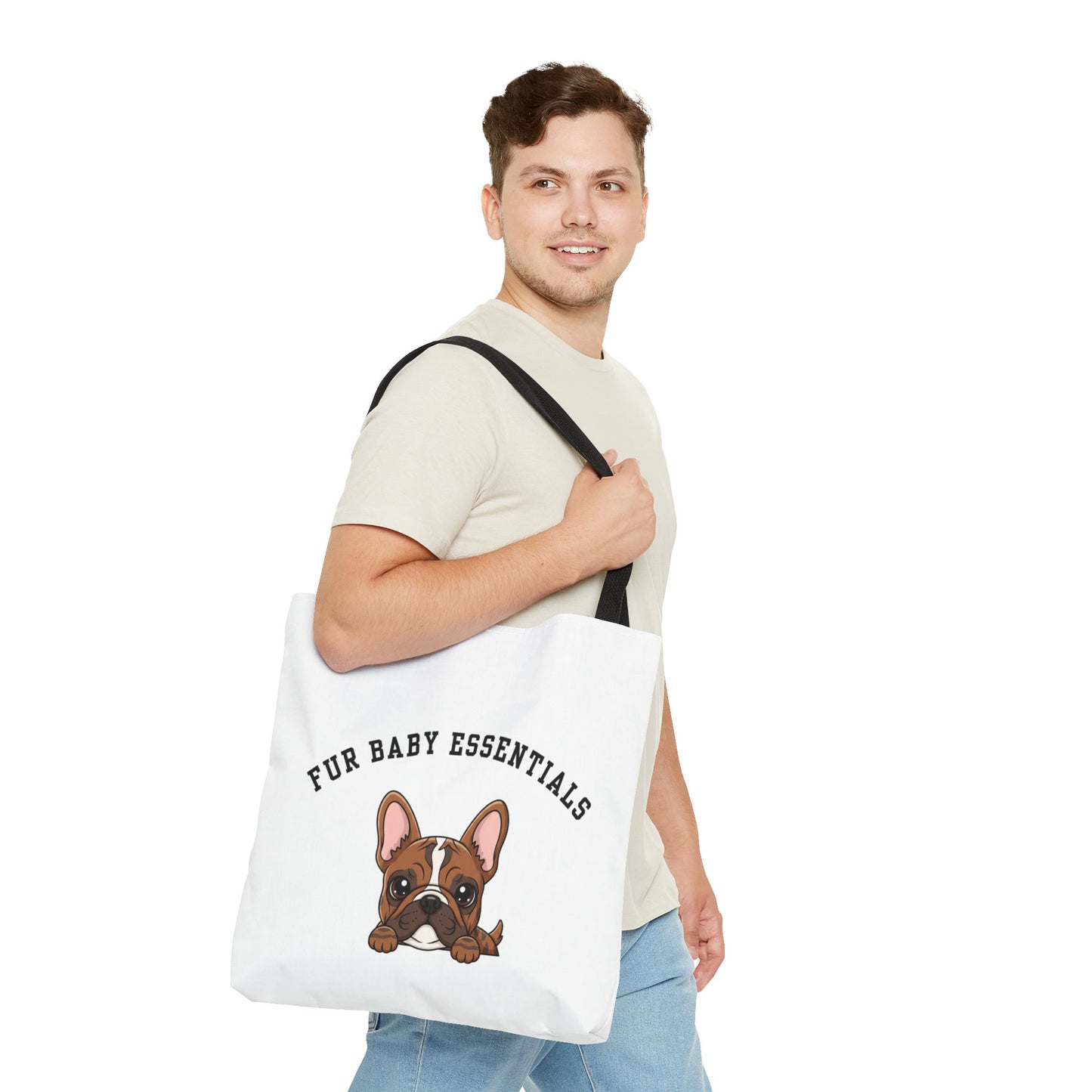 Frenchie FurBaby Tote Bag