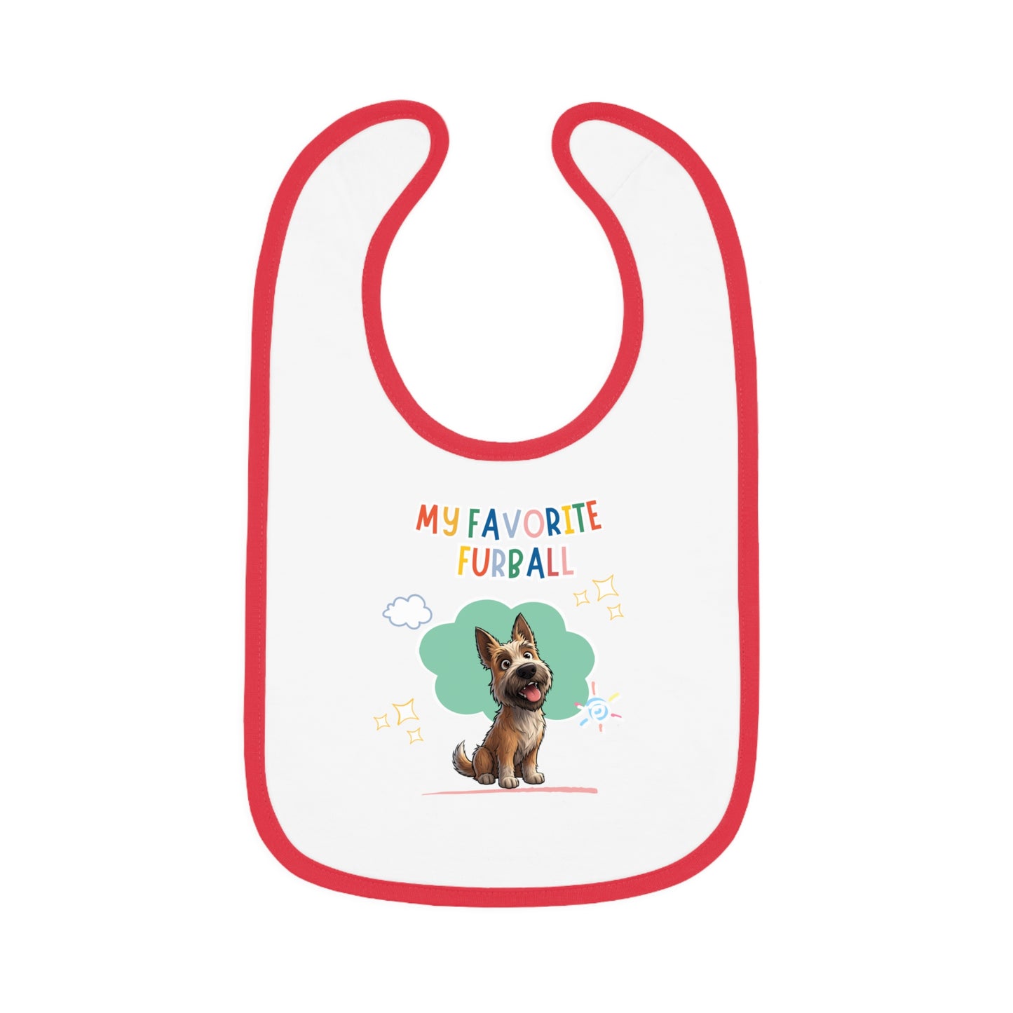 Berger Picard Favorite Furball Baby Bib