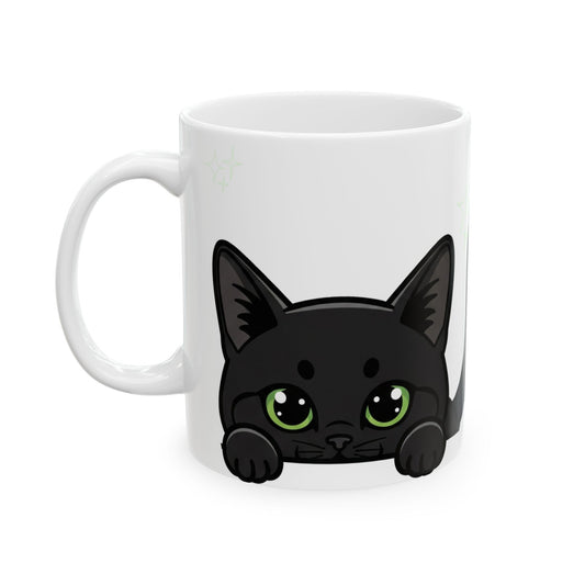 Cat Peek-a-Boo Mug | Best Cat Mama Gift