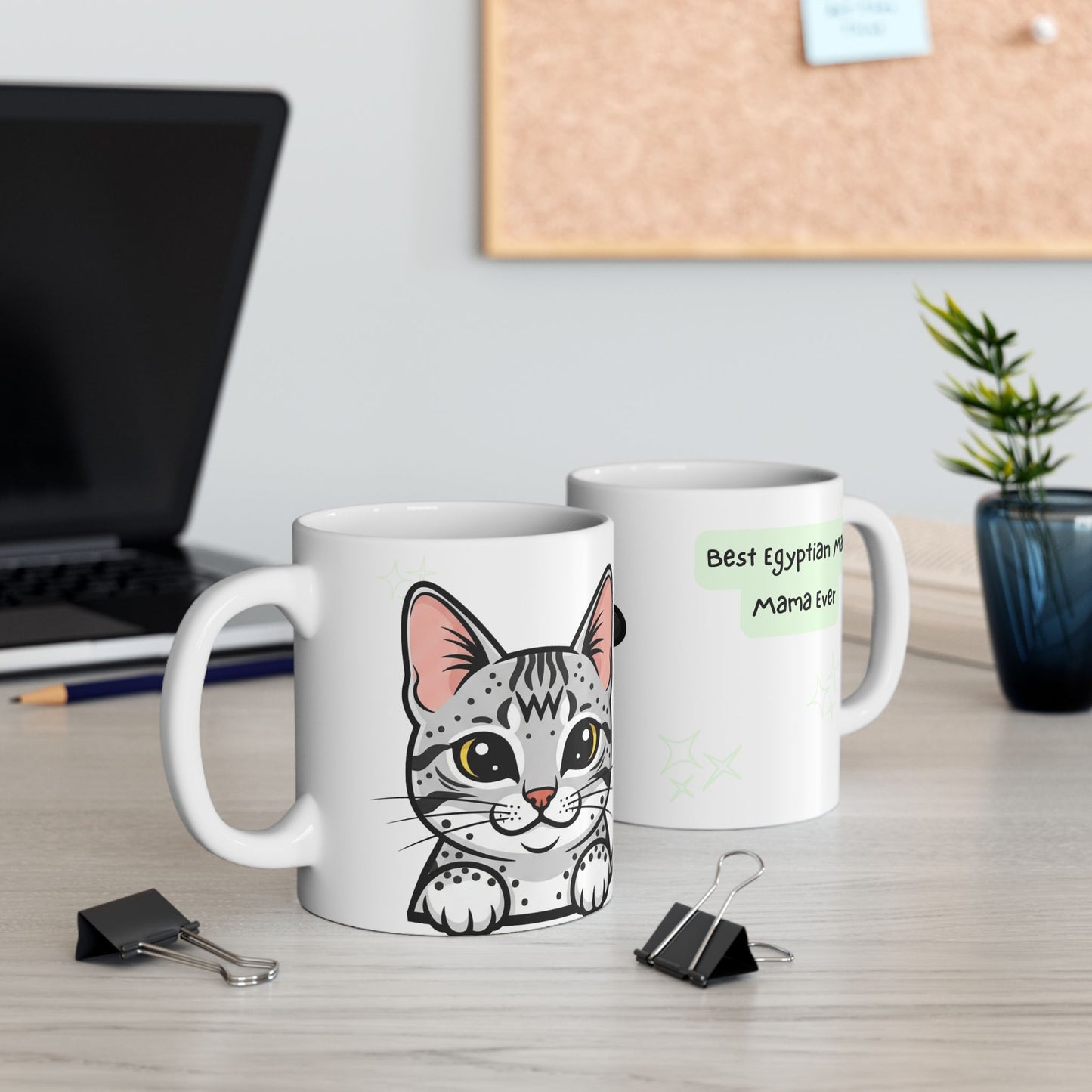 Egyptian Mau Peek-a-Boo Mug | Best Egyptian Mau Mama