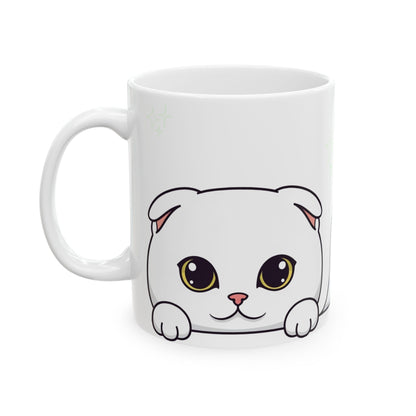 Scottish Fold Peek-a-Boo Mug | Best Scottish Fold Mama