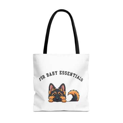 German Shepherd FurBaby Tote Bag