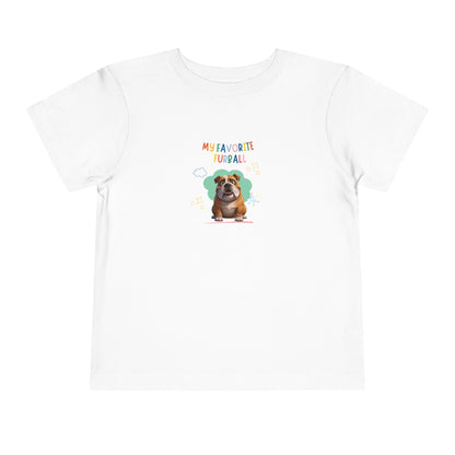 Bulldog Favorite Furball Toddler Tee