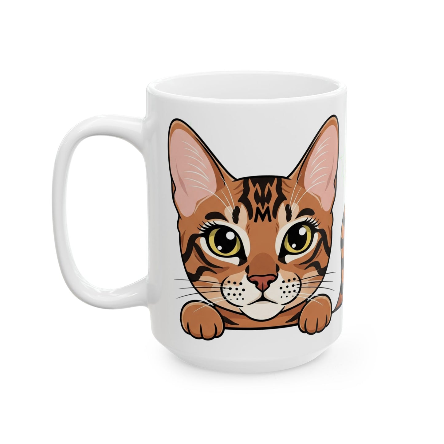 Egyptian Mau Peek-a-Boo Mug | Best Egyptian Mau Daddy