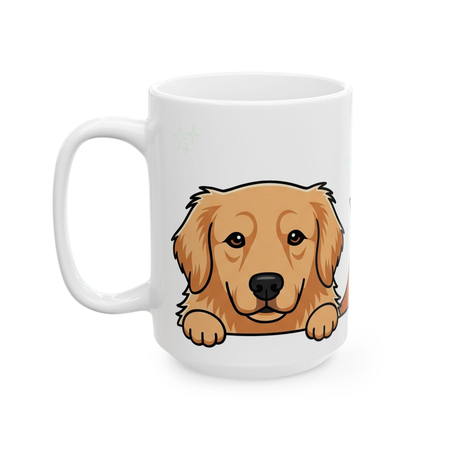 Golden Retriever Peek-a-Boo Mug | Best Golden Retriever Mama Gift