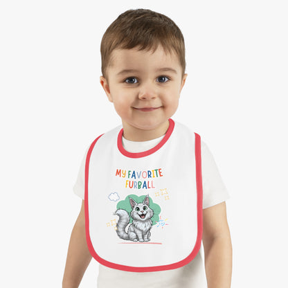 Maine Coon Favorite Furball Baby Bib