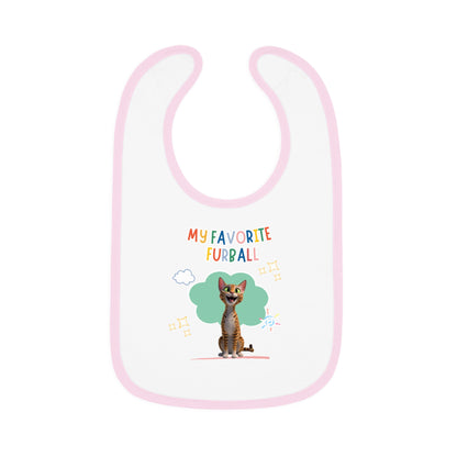 Egyptian Mau Favorite Furball Baby Bib