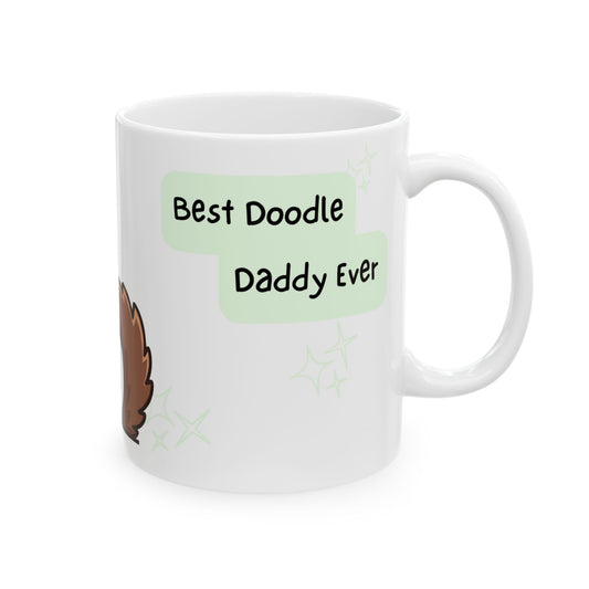 Doodle Peek-a-Boo Mug | Best Doodle Daddy Gift