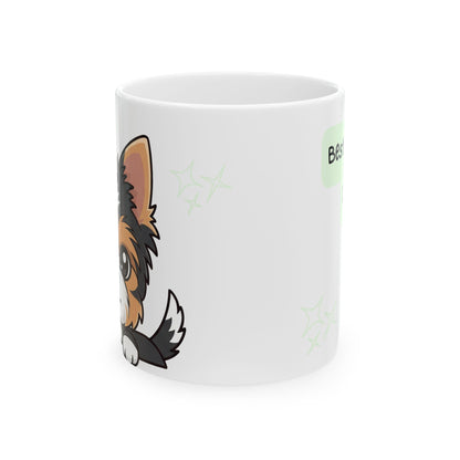 Yorkshire Terrier Peek-a-Boo Mug | Best Yorkie Daddy Gift