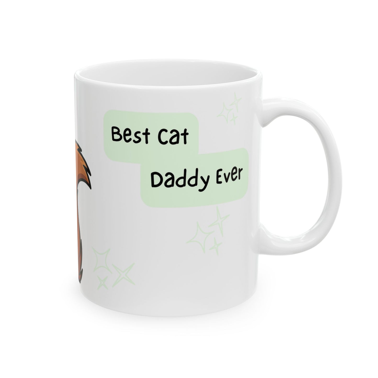Cat Peek-a-Boo Mug | Best Cat Daddy Gift