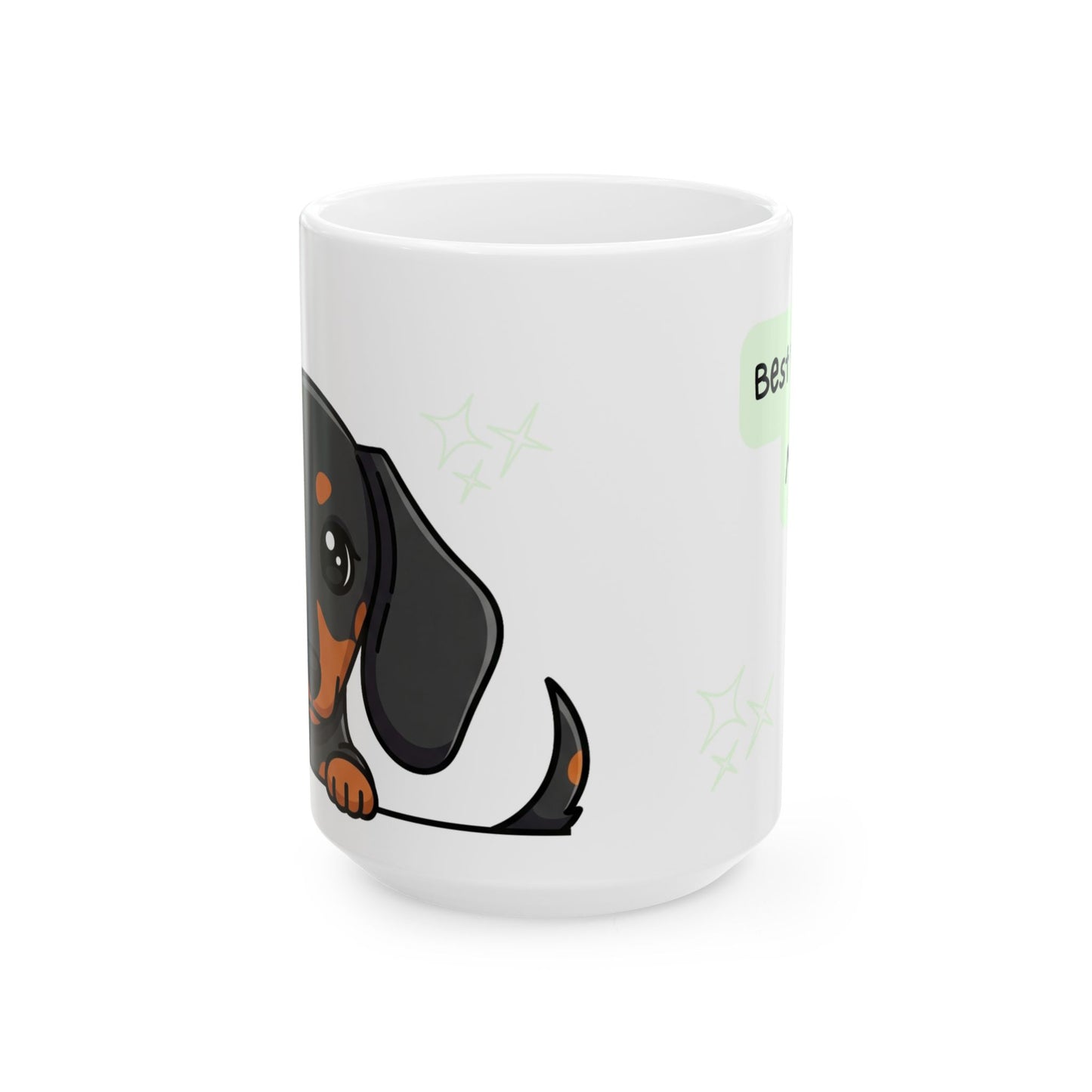 Dachshund Peek-a-Boo Mug | Best Weenie Mama Gift