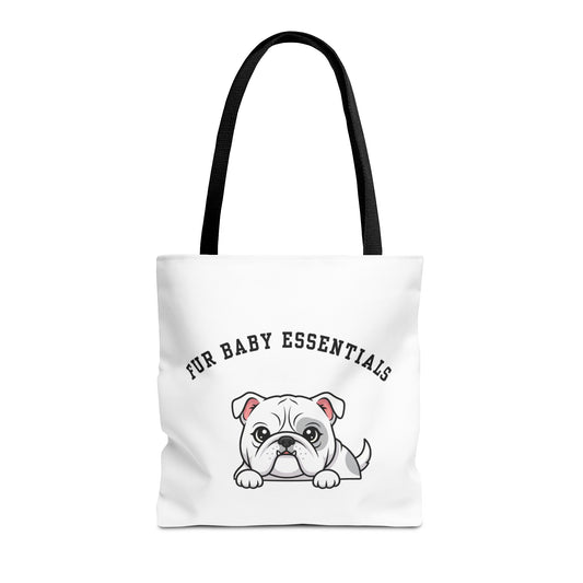 Bulldog FurBaby Tote Bag