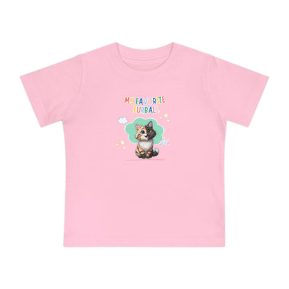 Long hair Chimera Cat Favorite Furball Baby Tee