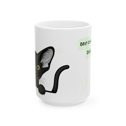 Oriental Shorthair Peek-a-Boo Mug | Best Oriental Shorthair Daddy Gift