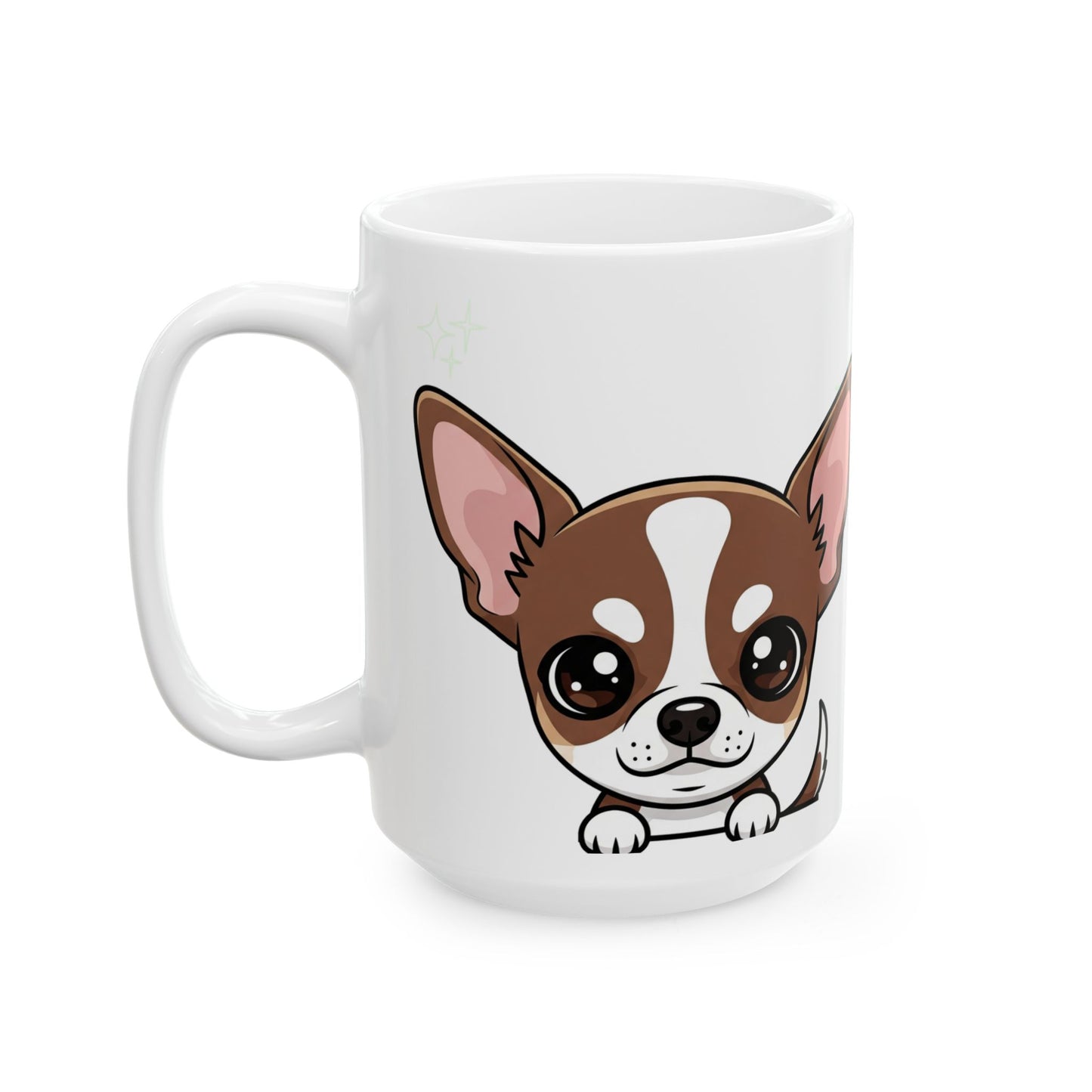 Chihuahua Peek-a-Boo Mug | Best Chihuahua Daddy Gift