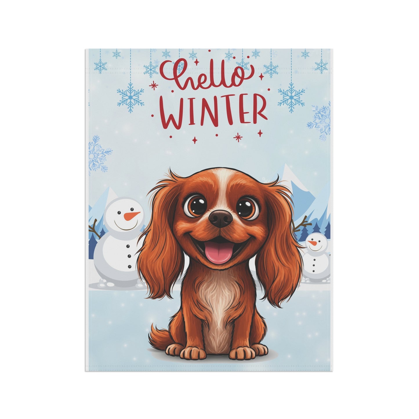 Cavalier Hello Winter Garden Banner