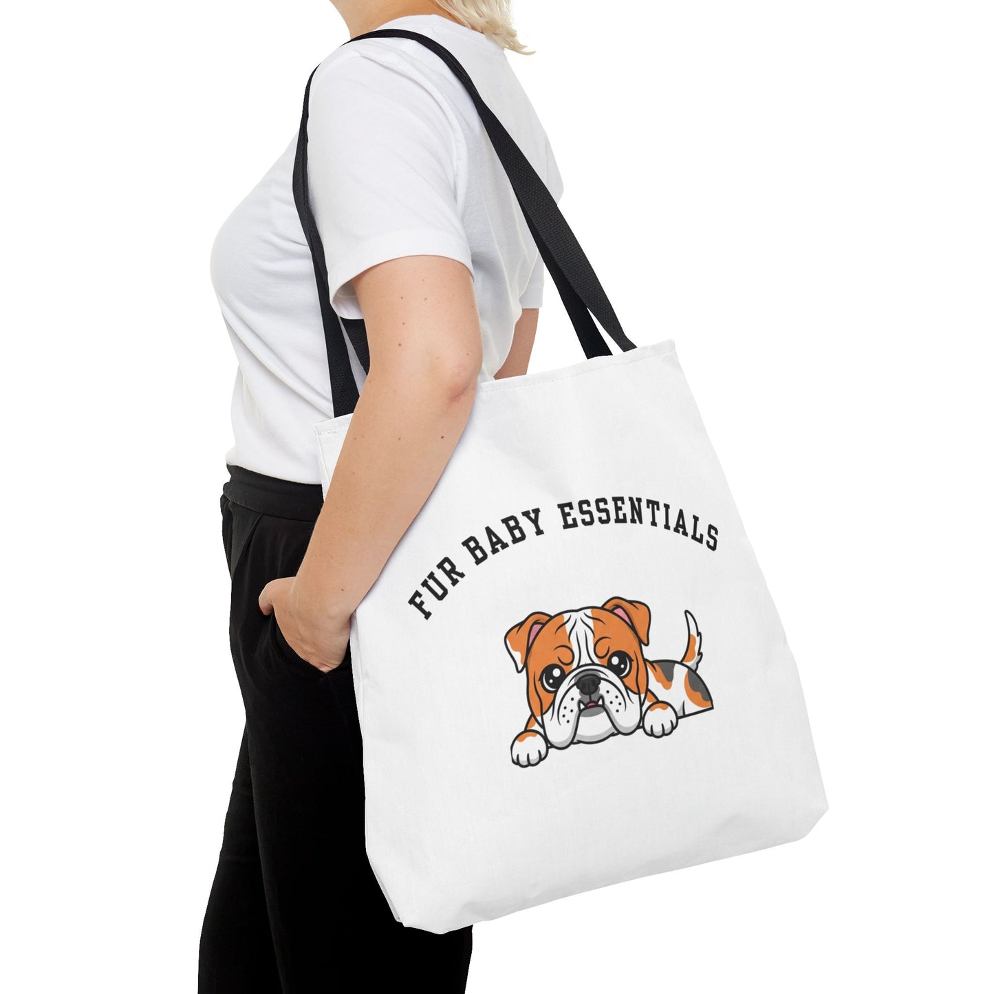 Bulldog FurBaby Tote Bag