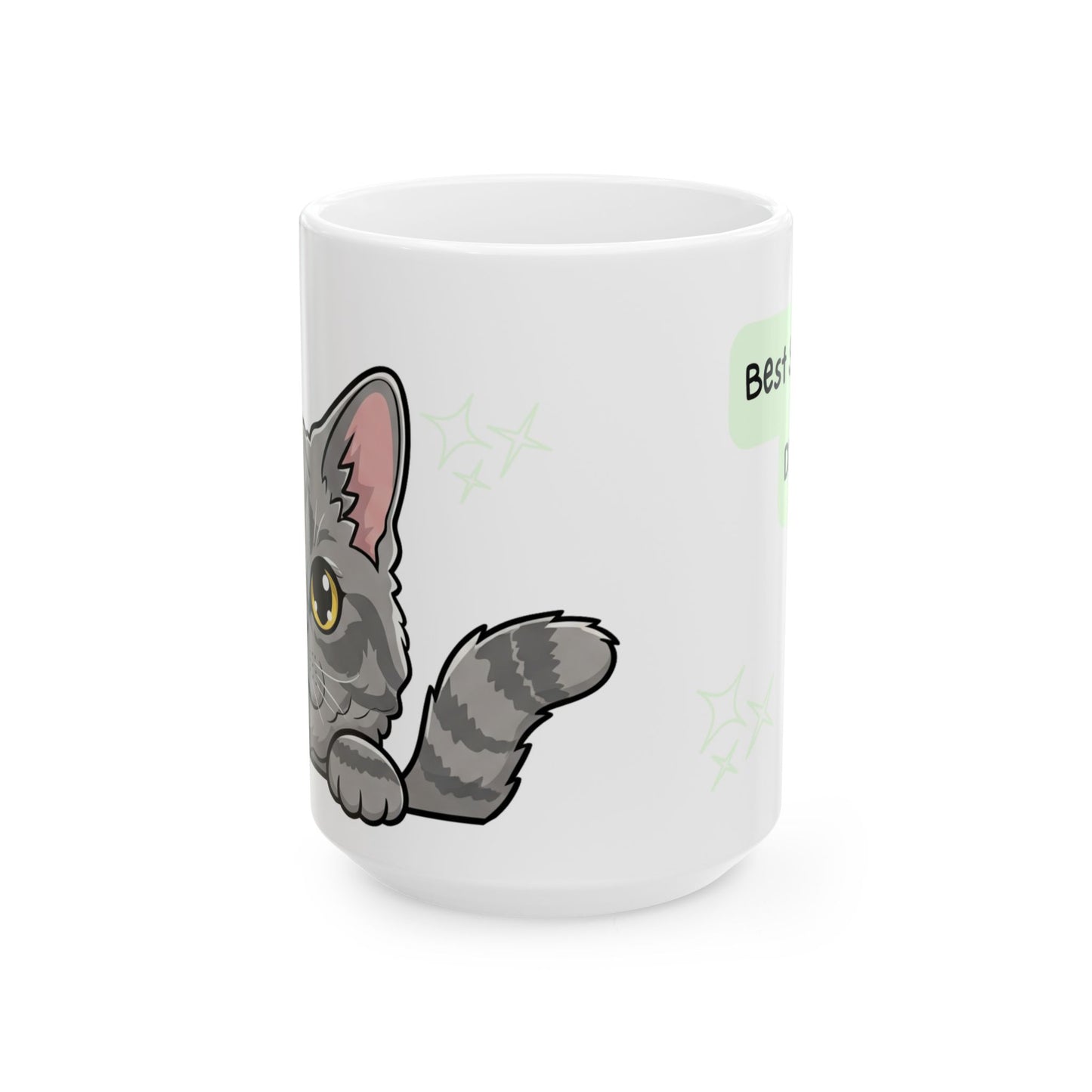 Selkirk Rex Peek-a-Boo Mug | Best Selkirk Rex Daddy Gift