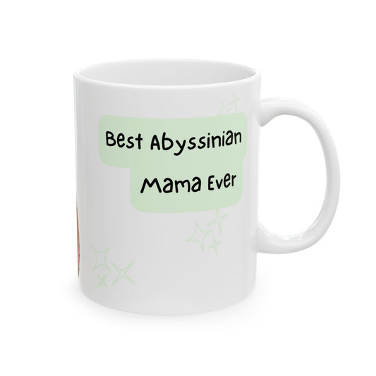 Abyssinian Peek-a-Boo Mug | Best Abyssinian Mama Gift