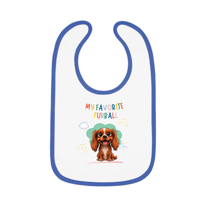 Cavalier Favorite Furball Baby Bib