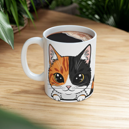 Cat Peek-a-Boo Mug | Best Cat Mama Gift