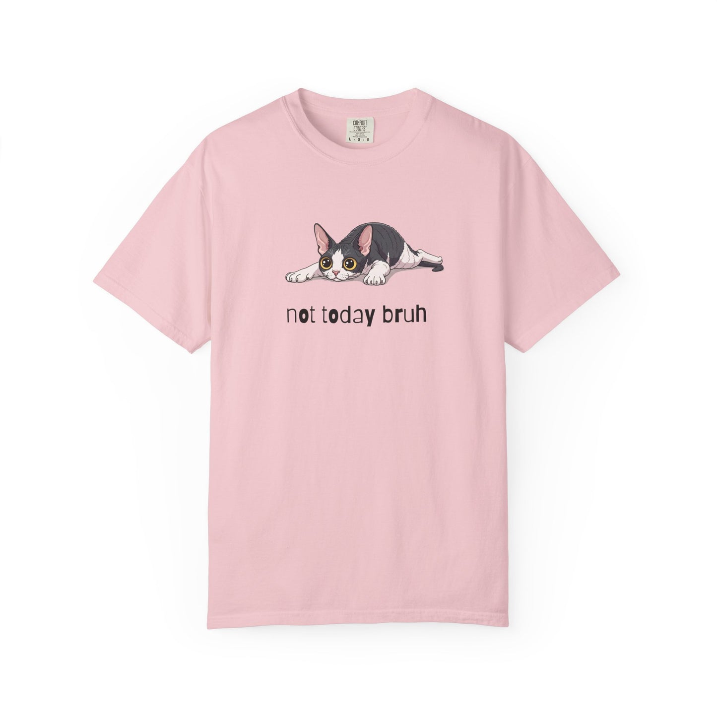 Devon Rex Not Today Bruh T-Shirt