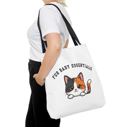 Short hair tortoiseshell cat FurBaby Tote Bag
