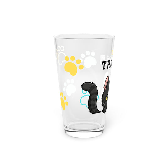 American Curl Tiny Trouble Pint Glass