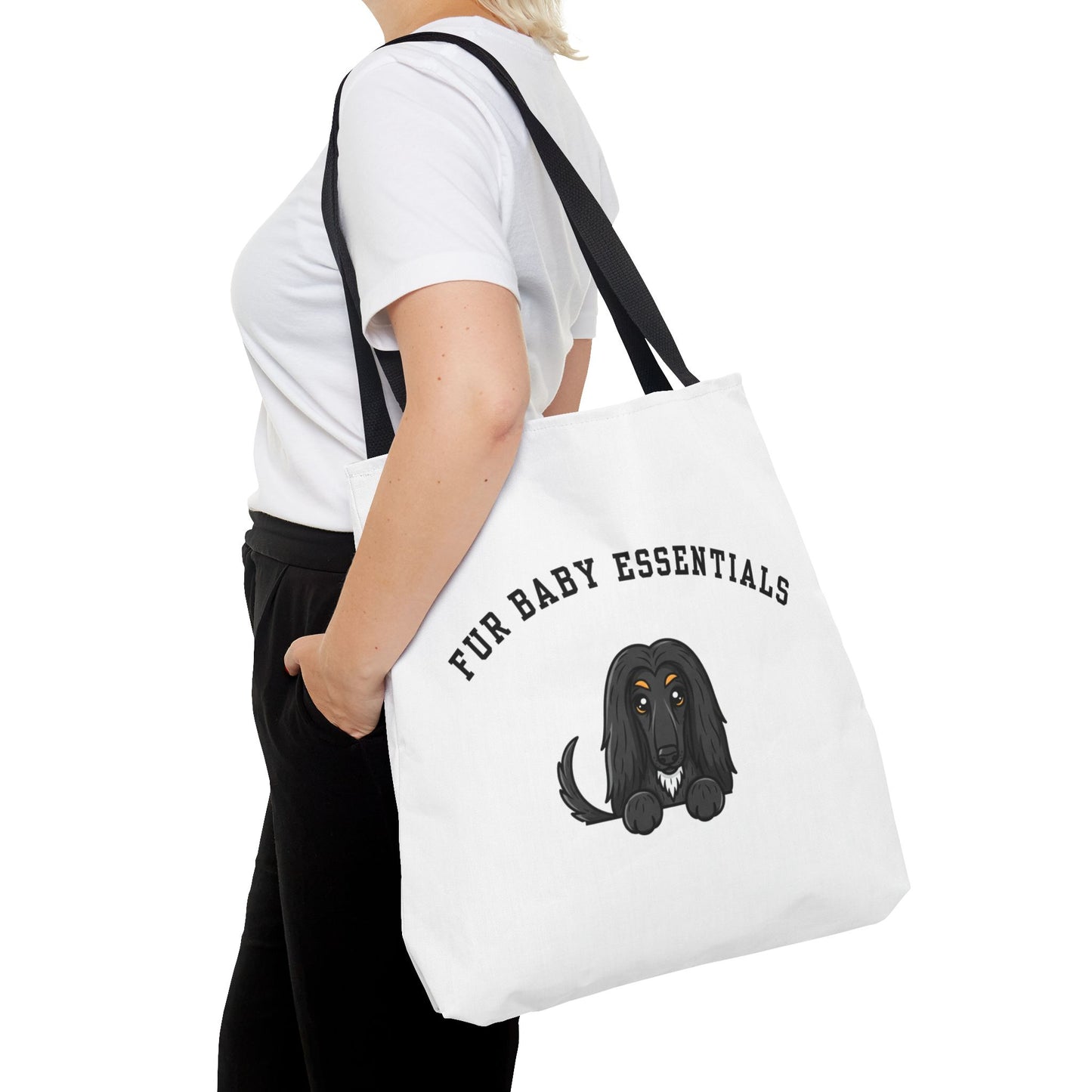 Afghan Hound FurBaby Tote Bag