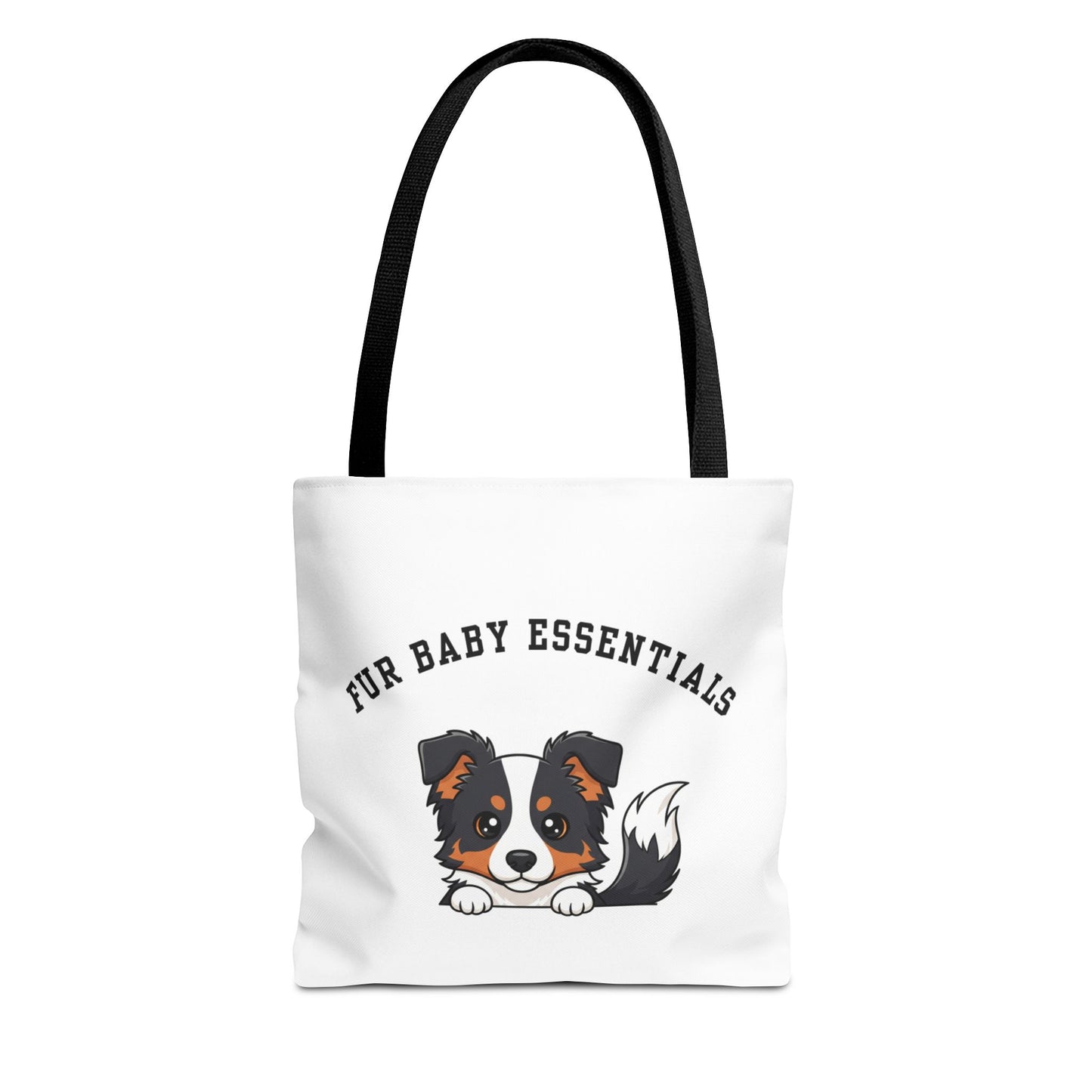 Border Collie FurBaby Tote Bag