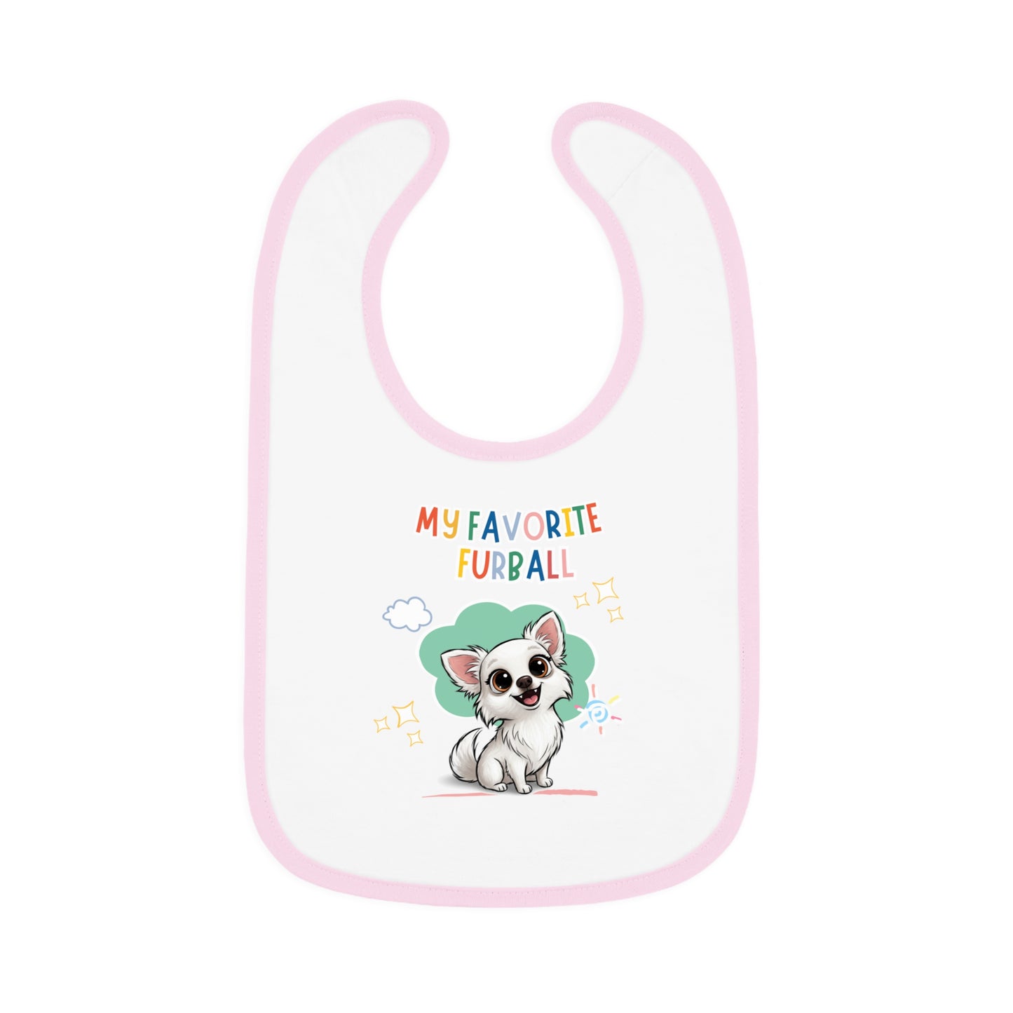 Chihuahua Favorite Furball Baby Bib