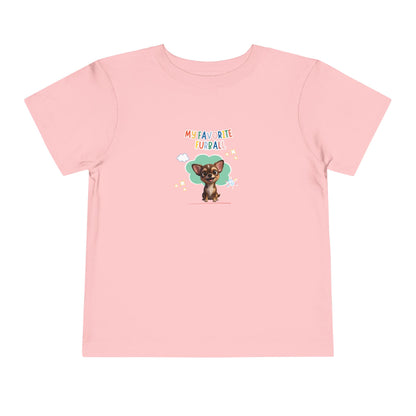 Chihuahua Favorite Furball Toddler Tee
