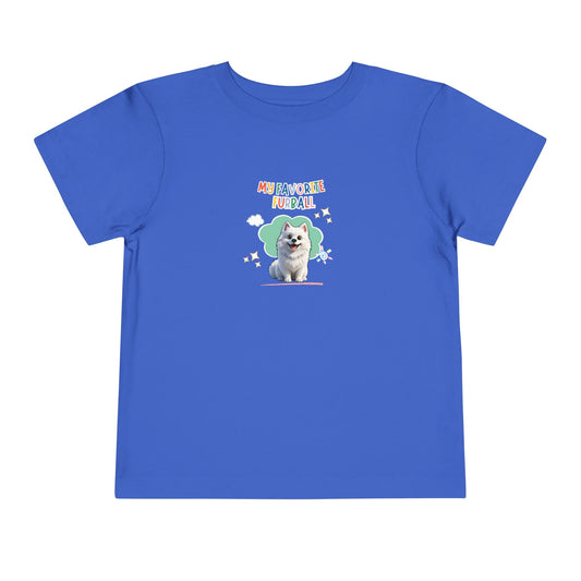 Samoyed Favorite Furball Toddler Tee