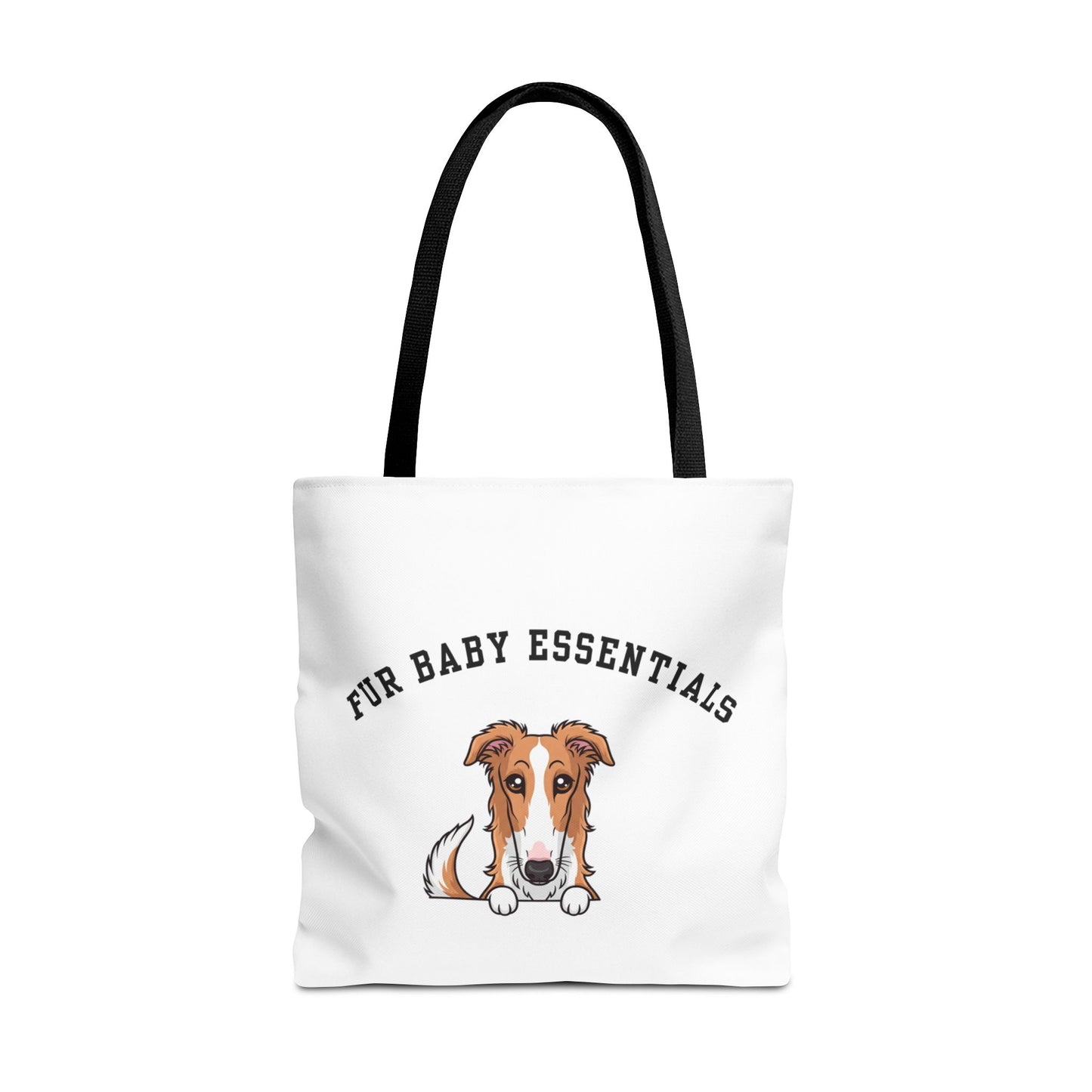 Borzoi FurBaby Tote Bag