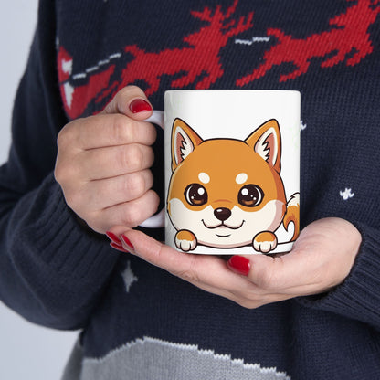 Shiba Inu Peek-a-Boo Mug | Best Shiba Mama Gift