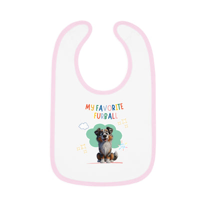 Aussie Favorite Furball Baby Bib