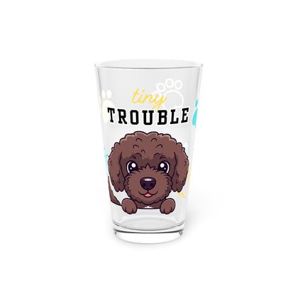 Portie Tiny Trouble Pint Glass