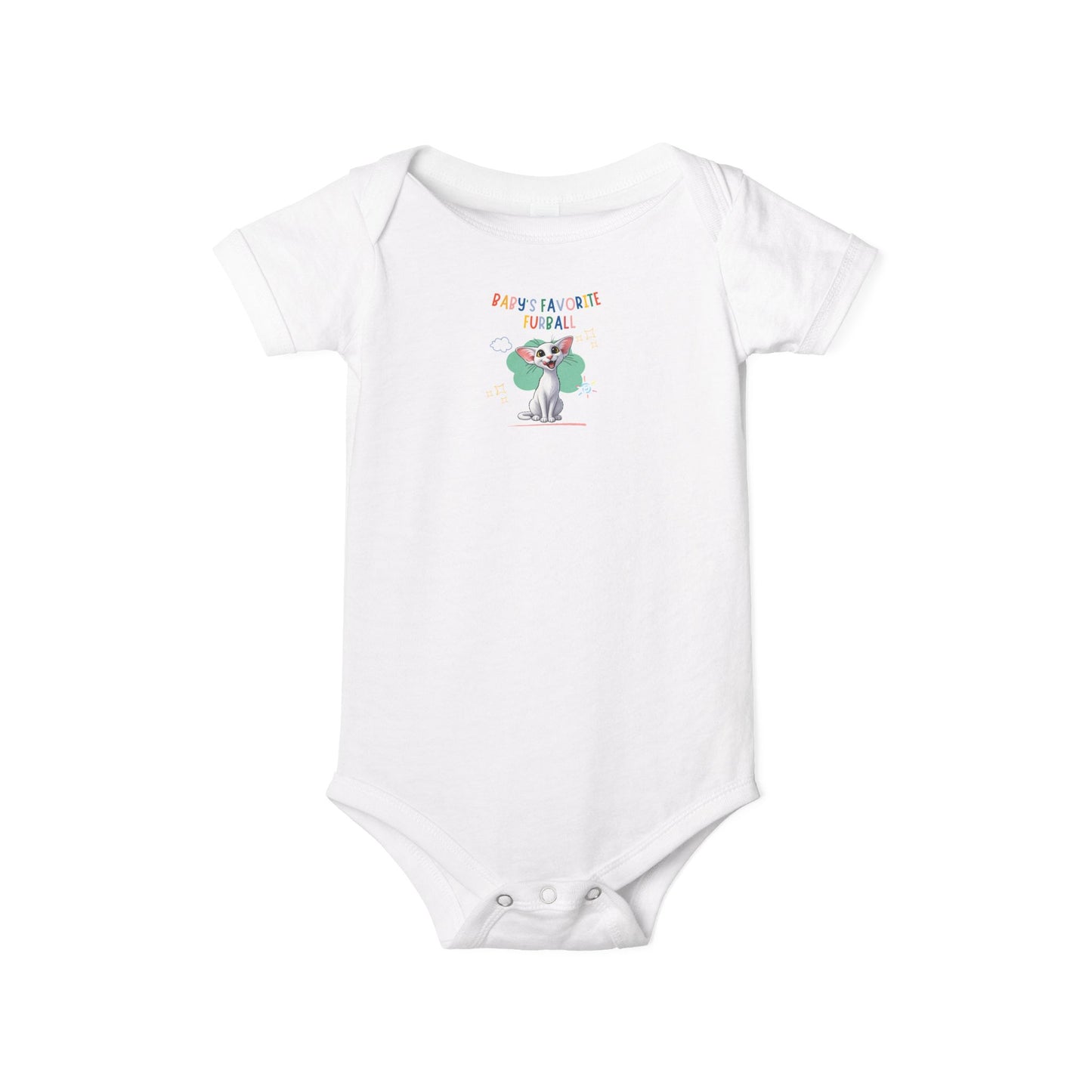 Oriental Shorthair Cat Favorite Furball Onesie