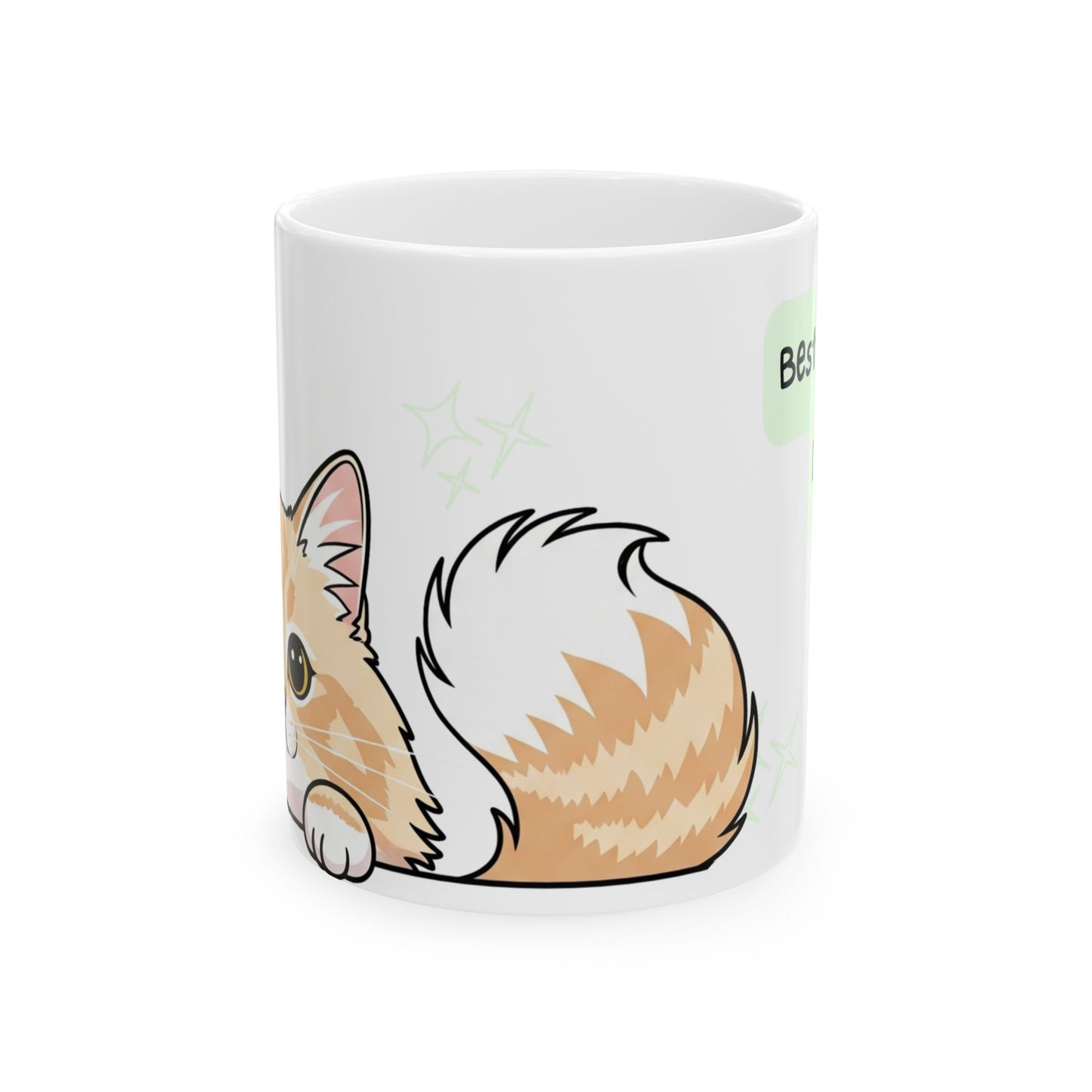 Cat Peek-a-Boo Mug | Best Cat Daddy Gift