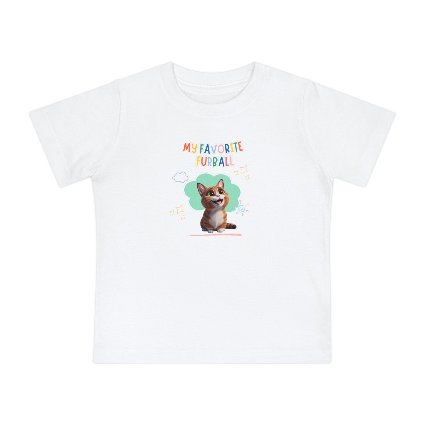 Munchkin Cat Favorite Furball Baby Tee