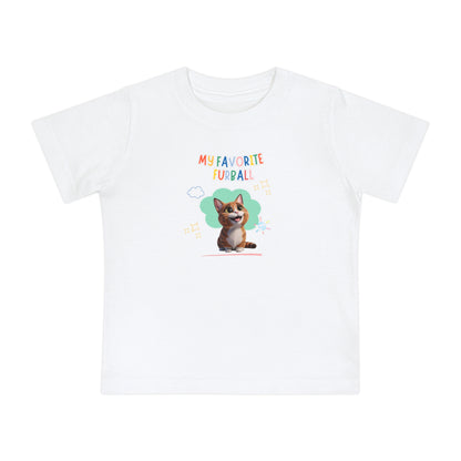 Munchkin Cat Favorite Furball Baby Tee