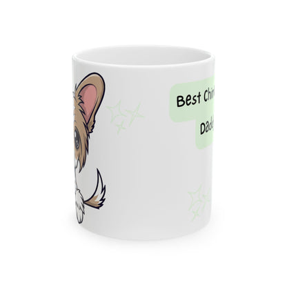 Chinese Crested Peek-a-Boo Mug | Best Chinese Crested Daddy Gift