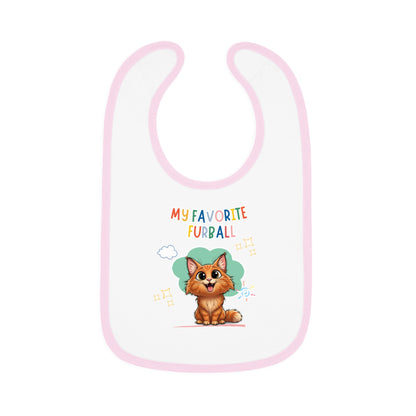 Norwegian Forest Favorite Furball Baby Bib