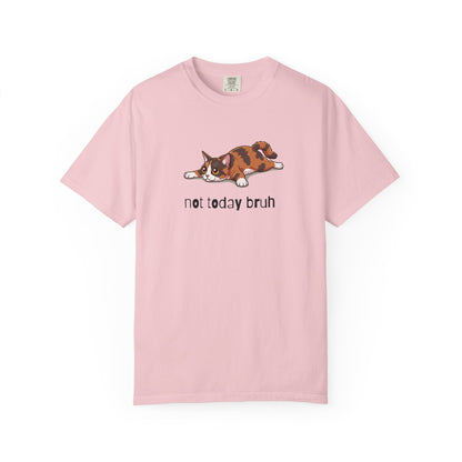 Short hair tortoiseshell cat Not Today Bruh T-Shirt