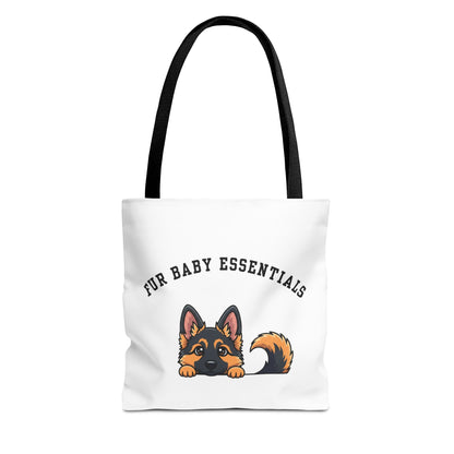 German Shepherd FurBaby Tote Bag